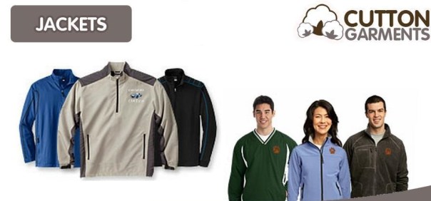 Product Banner Jackets website