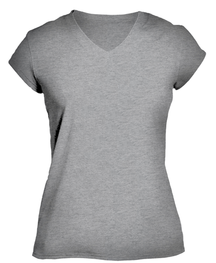 Female fr – Garments Cutton Grey Heather T-Shirt